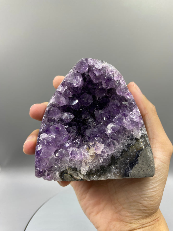 Amethyst Geode, Uruguay, Purple Amethyst, Natural Amethyst Crystal Cluster, Real Amethyst, Amethyst Cathedral - MineralStory Rocks and Minerals