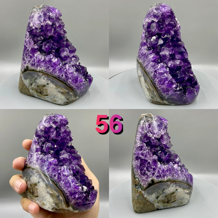 Natural Amethyst Geode, Amethyst Cathedral, Amethyst Cave, Unique Shape - MineralStory Rocks and Minerals