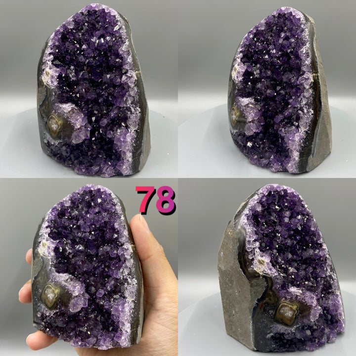 Natural Amethyst Geode, Amethyst Cathedral, Amethyst Cave, Unique Shape - MineralStory Rocks and Minerals