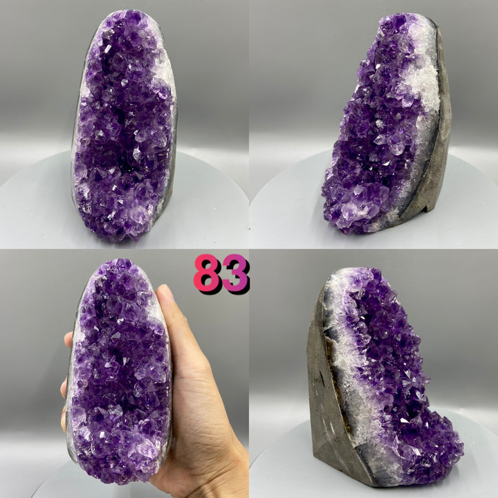 Natural Amethyst Geode, Amethyst Cathedral, Amethyst Cave, Unique Shape - MineralStory Rocks and Minerals