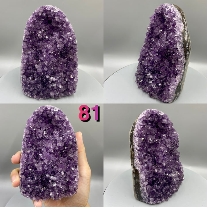 Natural Amethyst Geode, Amethyst Cathedral, Amethyst Cave, Unique Shape - MineralStory Rocks and Minerals