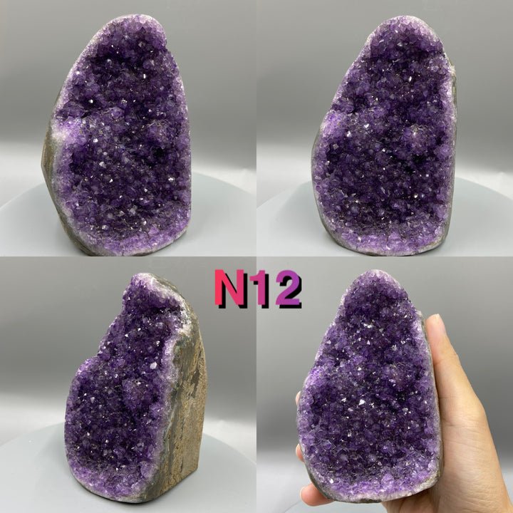 Amethyst Geode, Uruguay, Purple Amethyst, Natural Amethyst Crystal Cluster, Real Amethyst, Amethyst Cathedral - MineralStory Rocks and Minerals