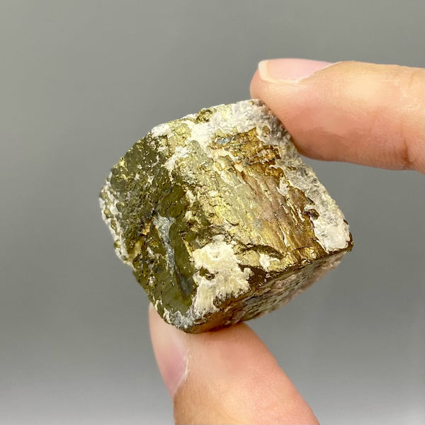 Chalcopyrite Cube - MineralStory Rocks and Minerals