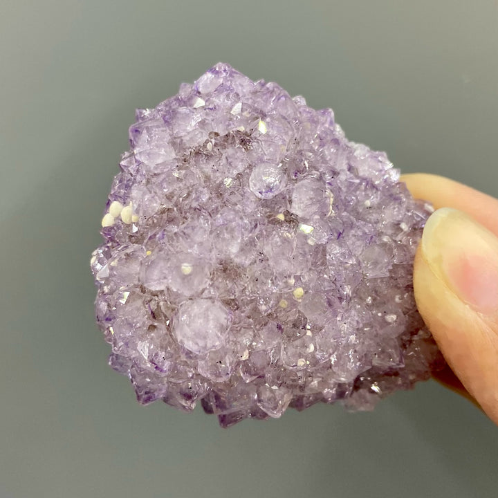 Natural Pink Purple Amethyst - Rainbow Crystal from Uruguay, Real Raw Gemstone, Purple Rose Quartz Stone, Freeform, Raw Crystal - MineralStory Rocks and Minerals