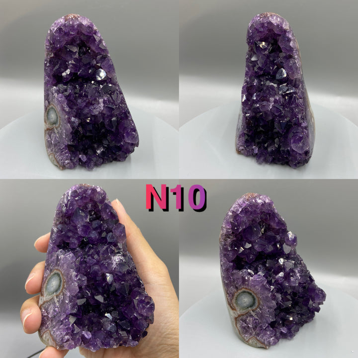 Amethyst Geode, Uruguay, Purple Amethyst, Natural Amethyst Crystal Cluster, Real Amethyst, Amethyst Cathedral - MineralStory Rocks and Minerals