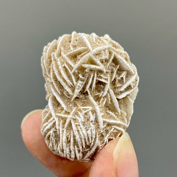 Natural Desert Rose Specimen White Crystal 3-4cm Mineral