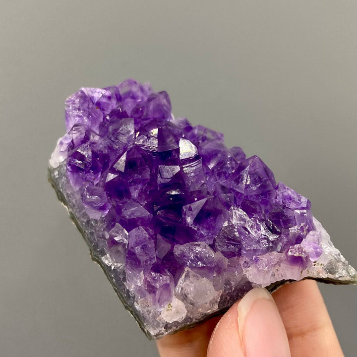 Quartz Amethyst Crystal Cluster - MineralStory Rocks and Minerals