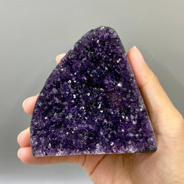 Natural Amethyst Geode, Uruguay, Purple Amethyst, Raw Amethyst Crystal Cluster, Real Amethyst