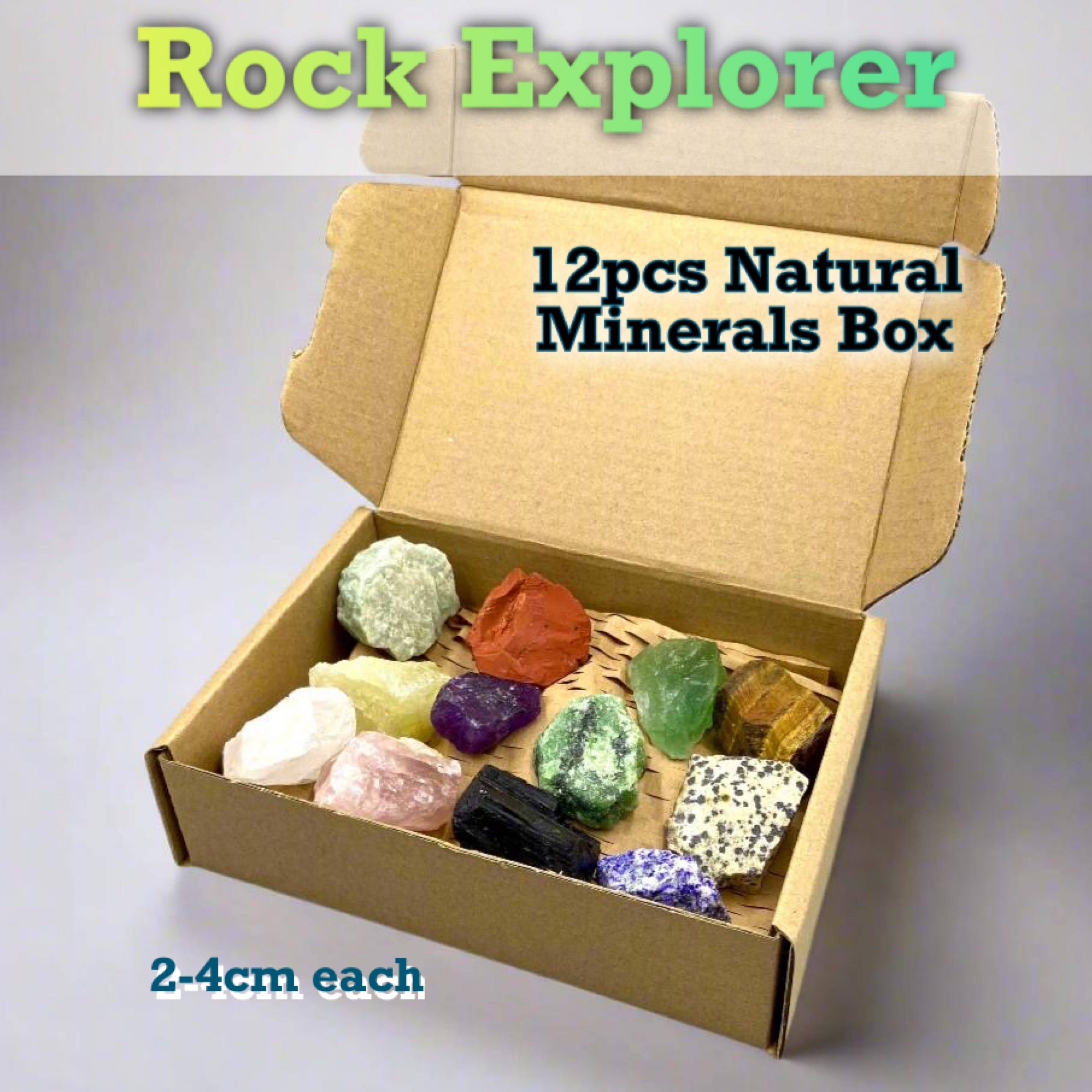 Rock mineral Crystal box value deal! hotsell