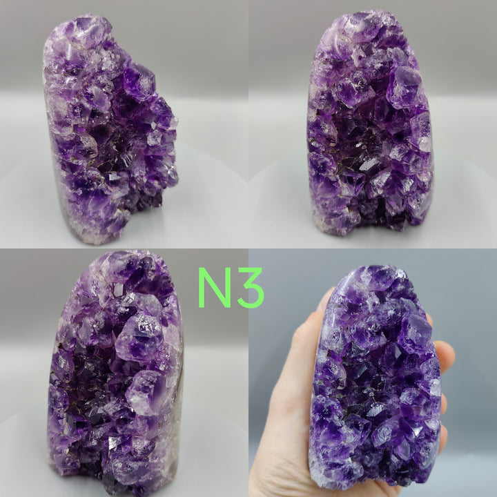 Amethyst Geode, Uruguay, Purple Amethyst, Natural Amethyst Crystal Cluster, Real Amethyst, Amethyst Cathedral - MineralStory Rocks and Minerals